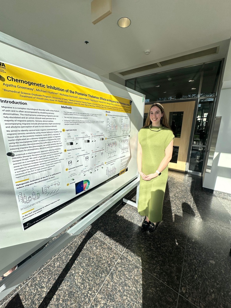 Agatha's poster as Pediatric Research Day